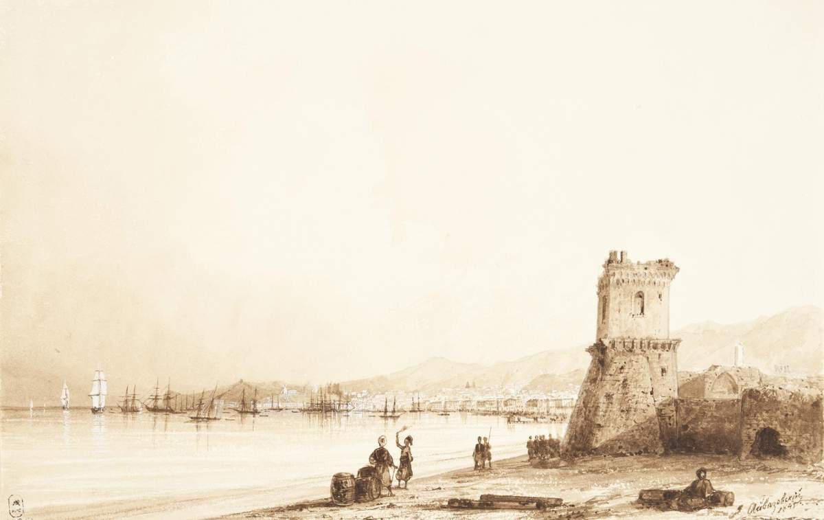 Феодосия, Ivan Aivazovsky, 1845