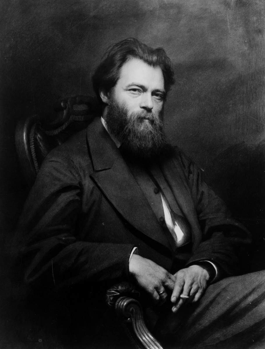 Портрет И. И. Шишкина, Ivan Kramskoi, 1869