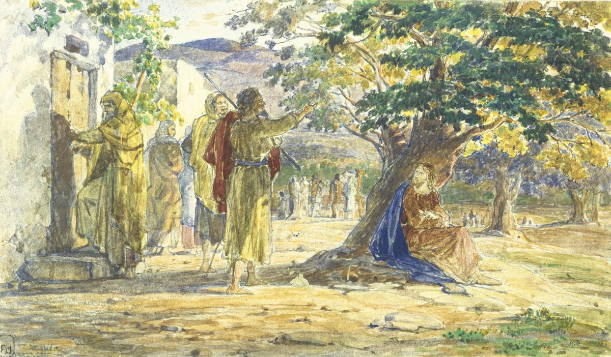 Христос с учениками, Nikolai Ge, 1867 - 1868