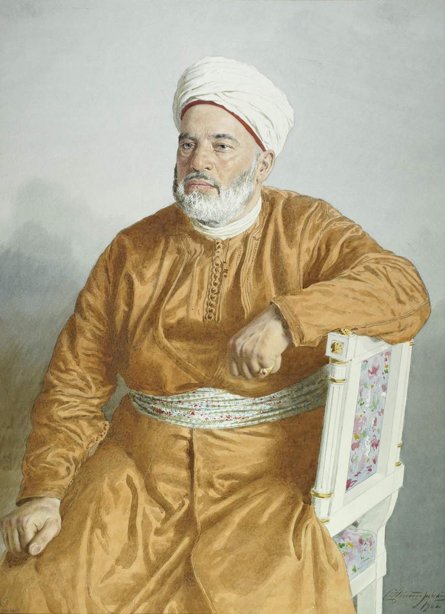 Управляющий финансами Эль Хадж Могаммед бен Шегрун, Stepan Alexandrovsky, 1902