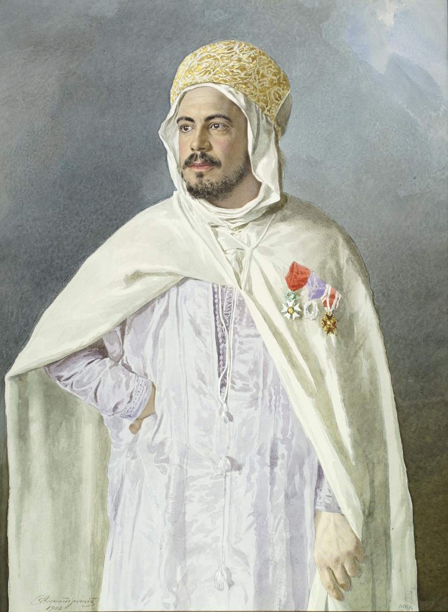 Чиновник посольства Бен Хабрит, Stepan Alexandrovsky, 1902
