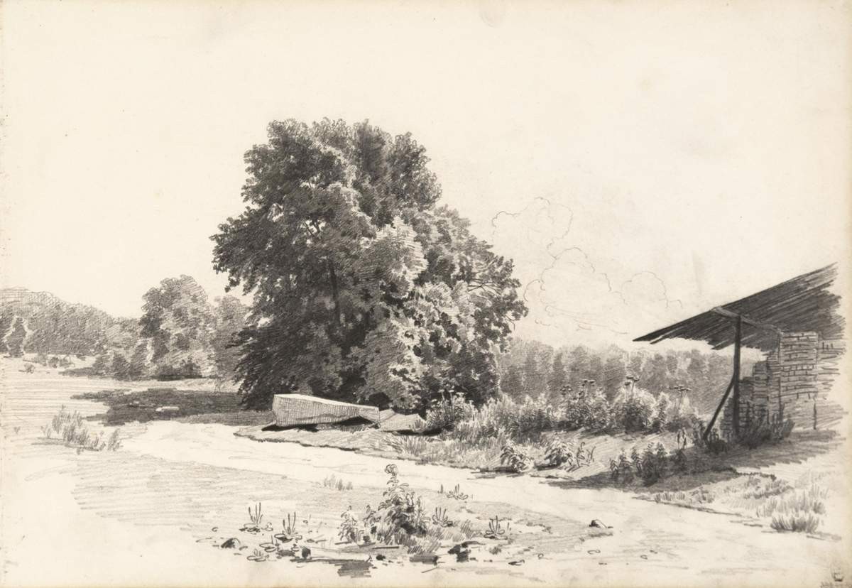 Пейзаж на Валааме, Fyodor Vasilyev, 1867