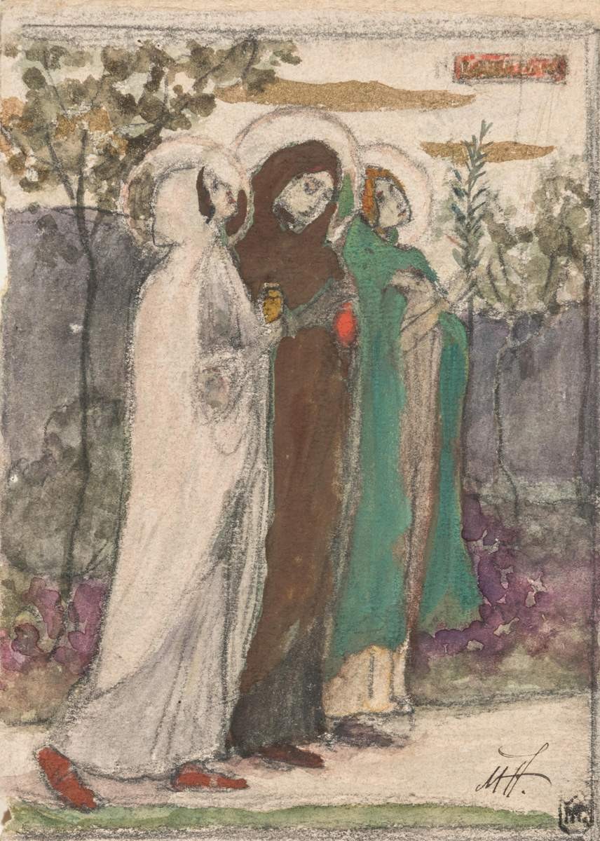 Жены мироносицы, Mikhail Nesterov, 1899-1900 (?)