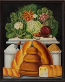 Вывеска бакалейной лавки / «Хлебы, овощи и бакалея»