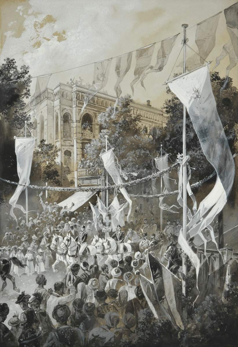 Въезд в Каир, Каразин Николай Николаевич, Между 1891–1893