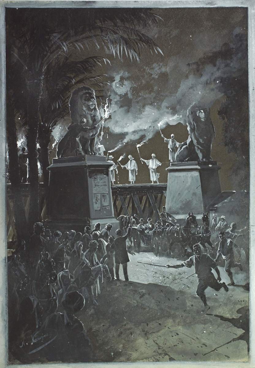 Освещение моста через Нил, Каразин Николай Николаевич, Между 1891–1893