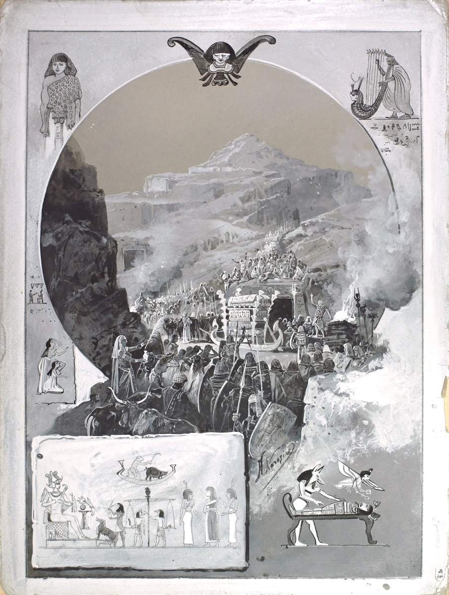 Погребение в древнем Египте, Каразин Николай Николаевич, Между 1891–1893