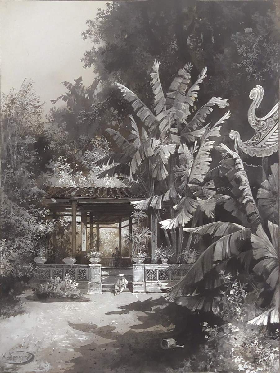 Китайский сад в Кантоне, Каразин Николай Николаевич, 1894 (?)