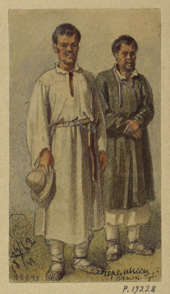 Черемисы Вятской губернии, Carl Huns, 1862
