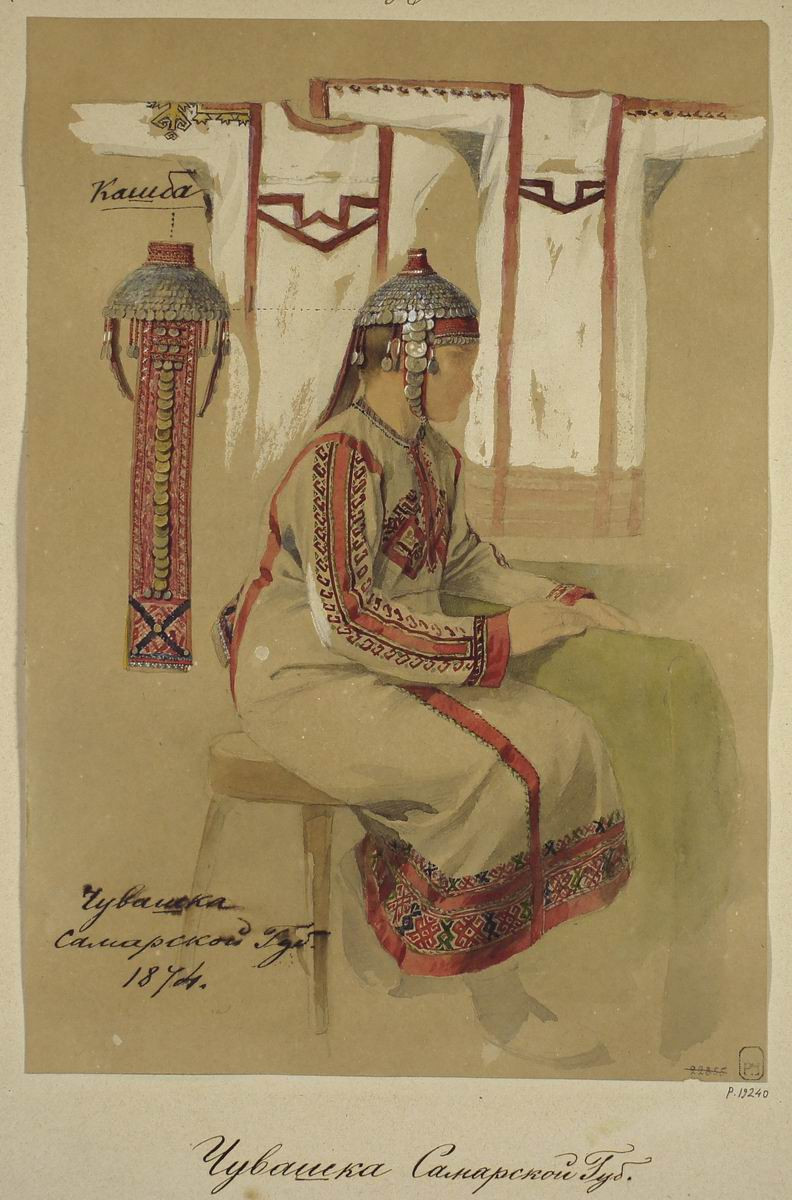 Чувашки Самарской губернии, Carl Huns, 1874