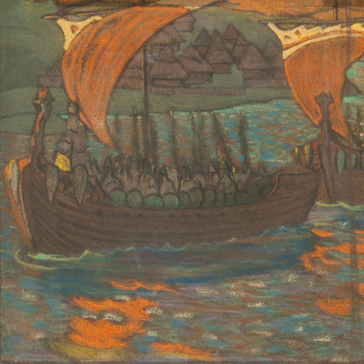 Ладьи, Nicholas Roerich, 1901