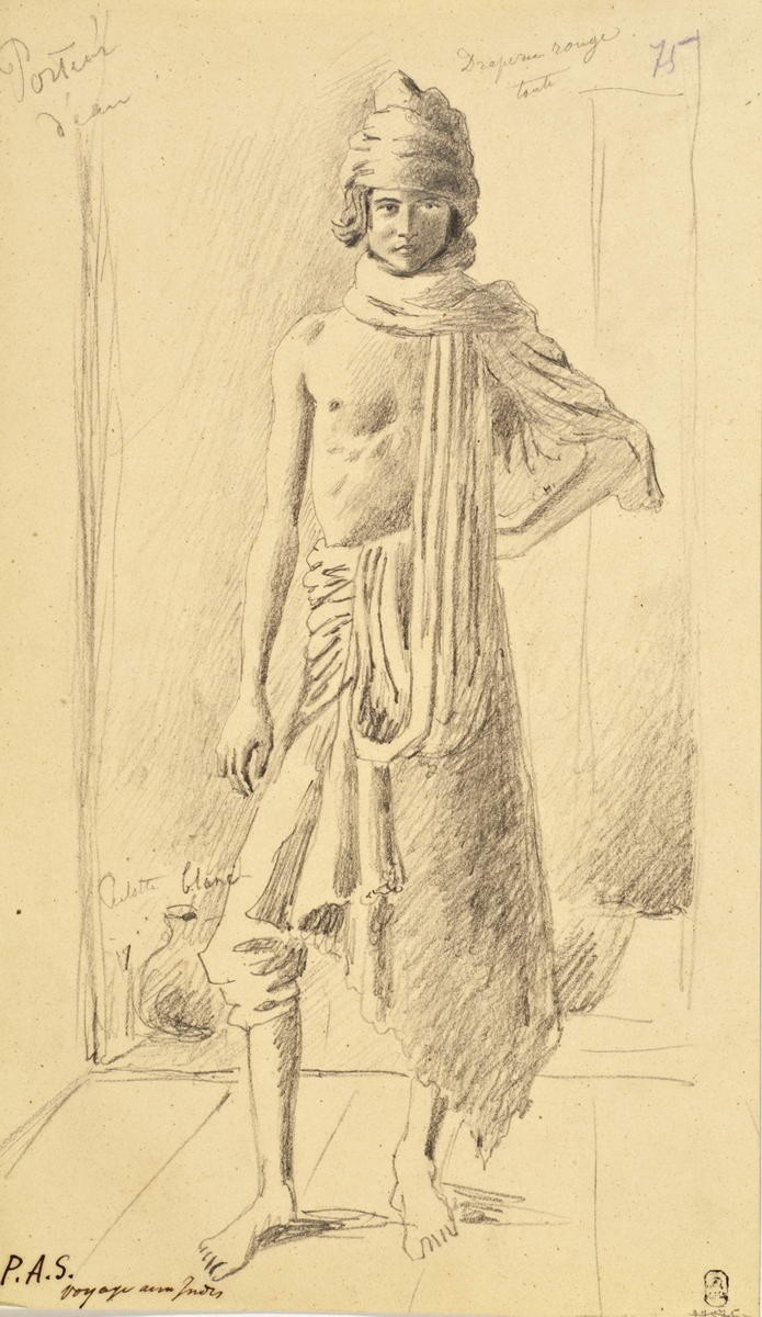 Индийский водонос, Aleksey Dmitriyevich Saltykov, 1841-1843 или 1845-1846