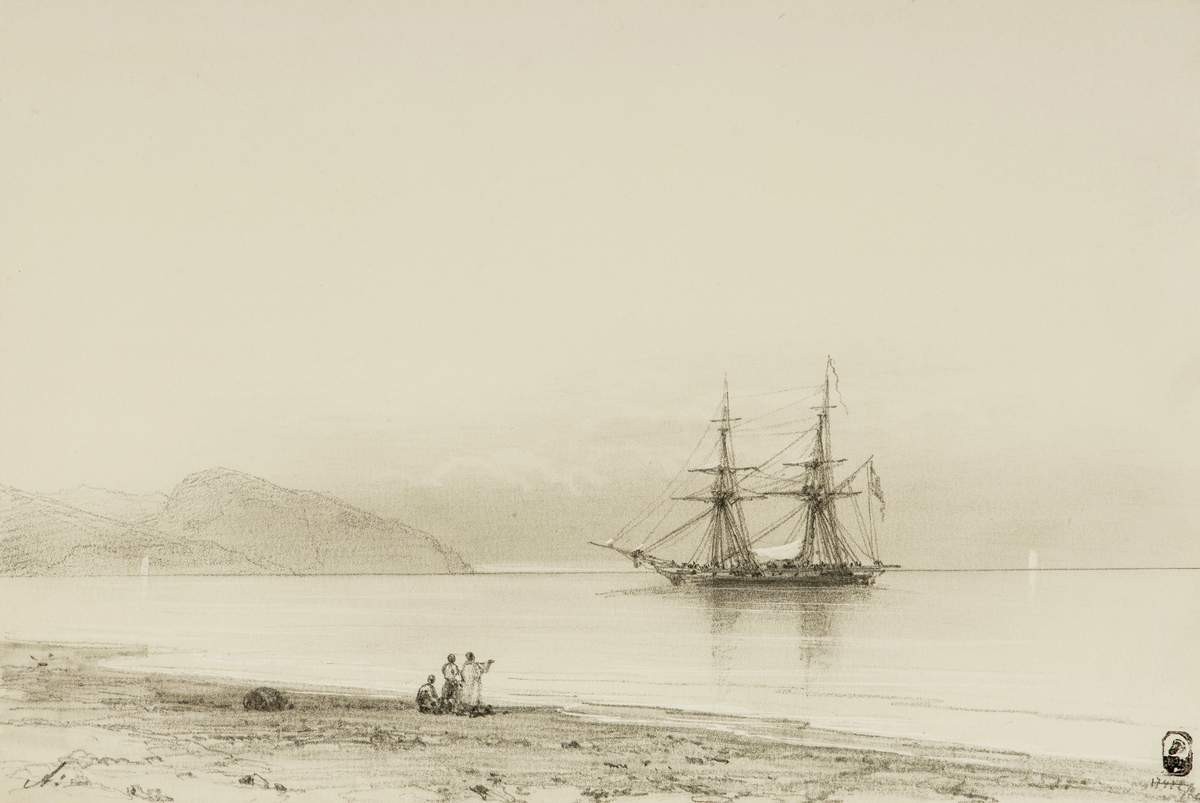 Штиль, Ivan Aivazovsky, 1860s