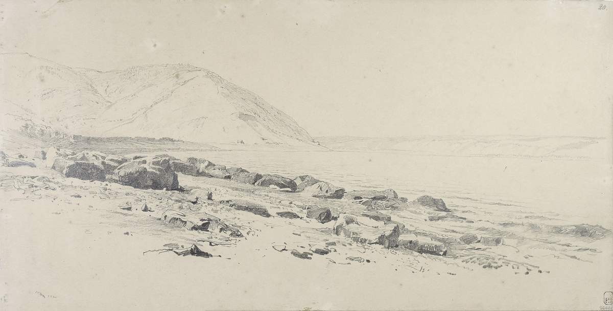 Берег Волги, Fyodor Vasilyev, 1870