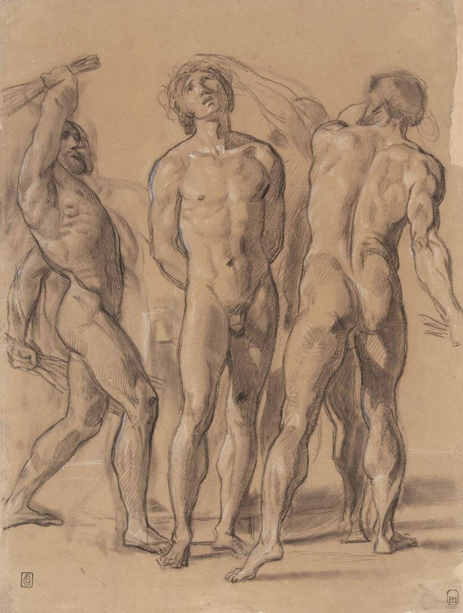 Бичевание Христа, Karl Bryullov, 1843–1844