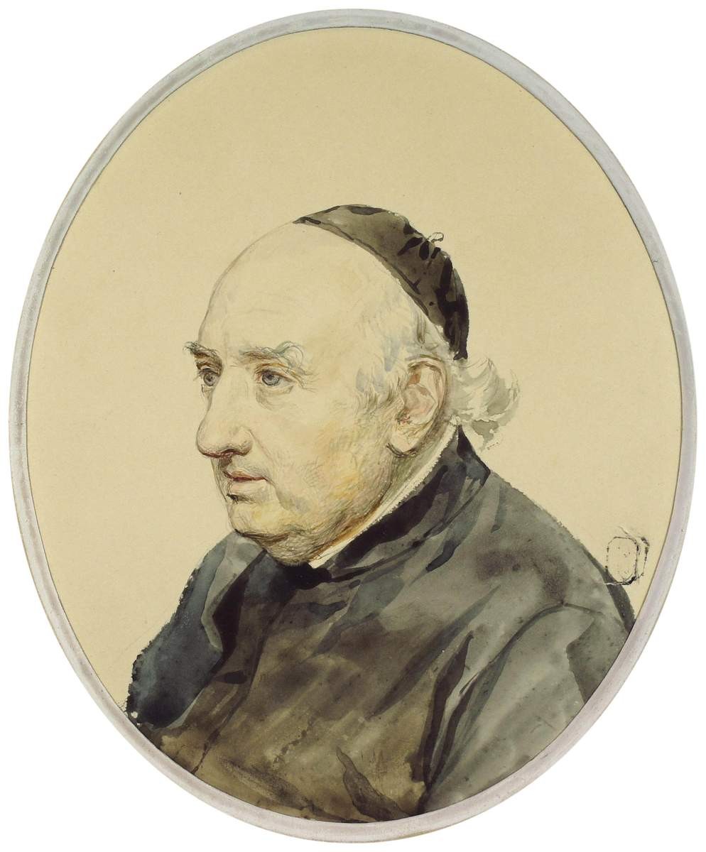 Портрет патера Рикка деи Сколопи из колледжа Толомеи в Сиене, Karl Bryullov, 1829 (?)