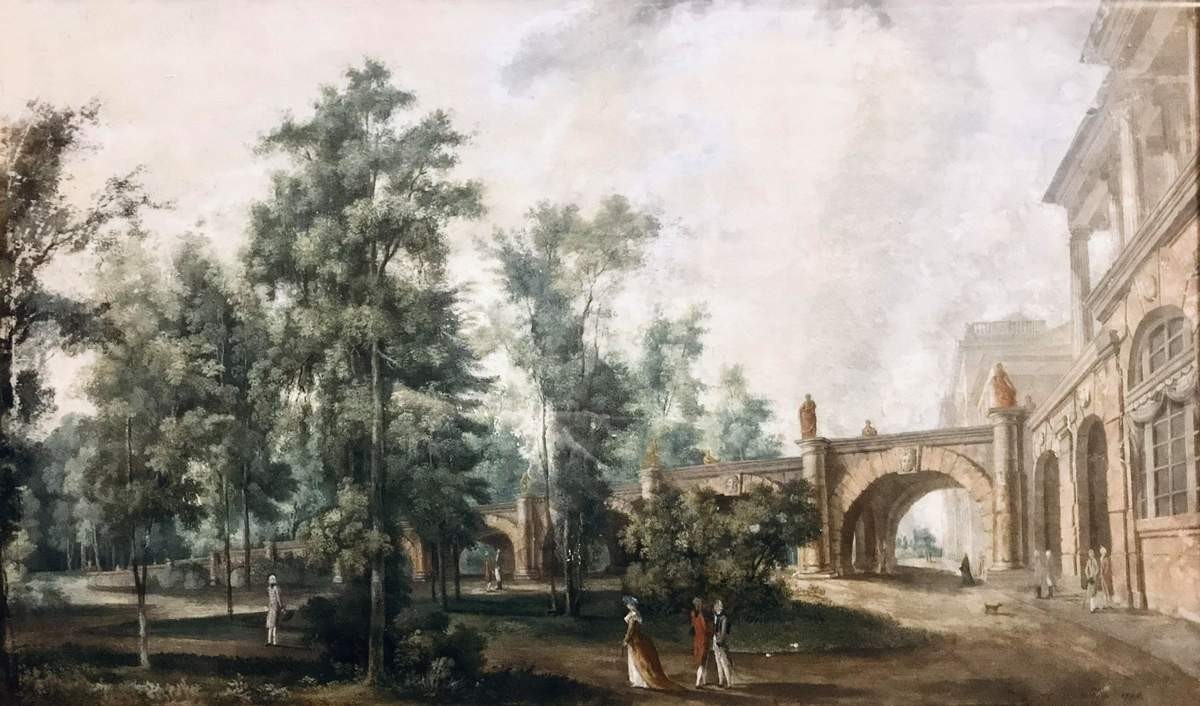 Царское Село. Пандус Камероновой галереи, Semyon Shchedrin, 1794