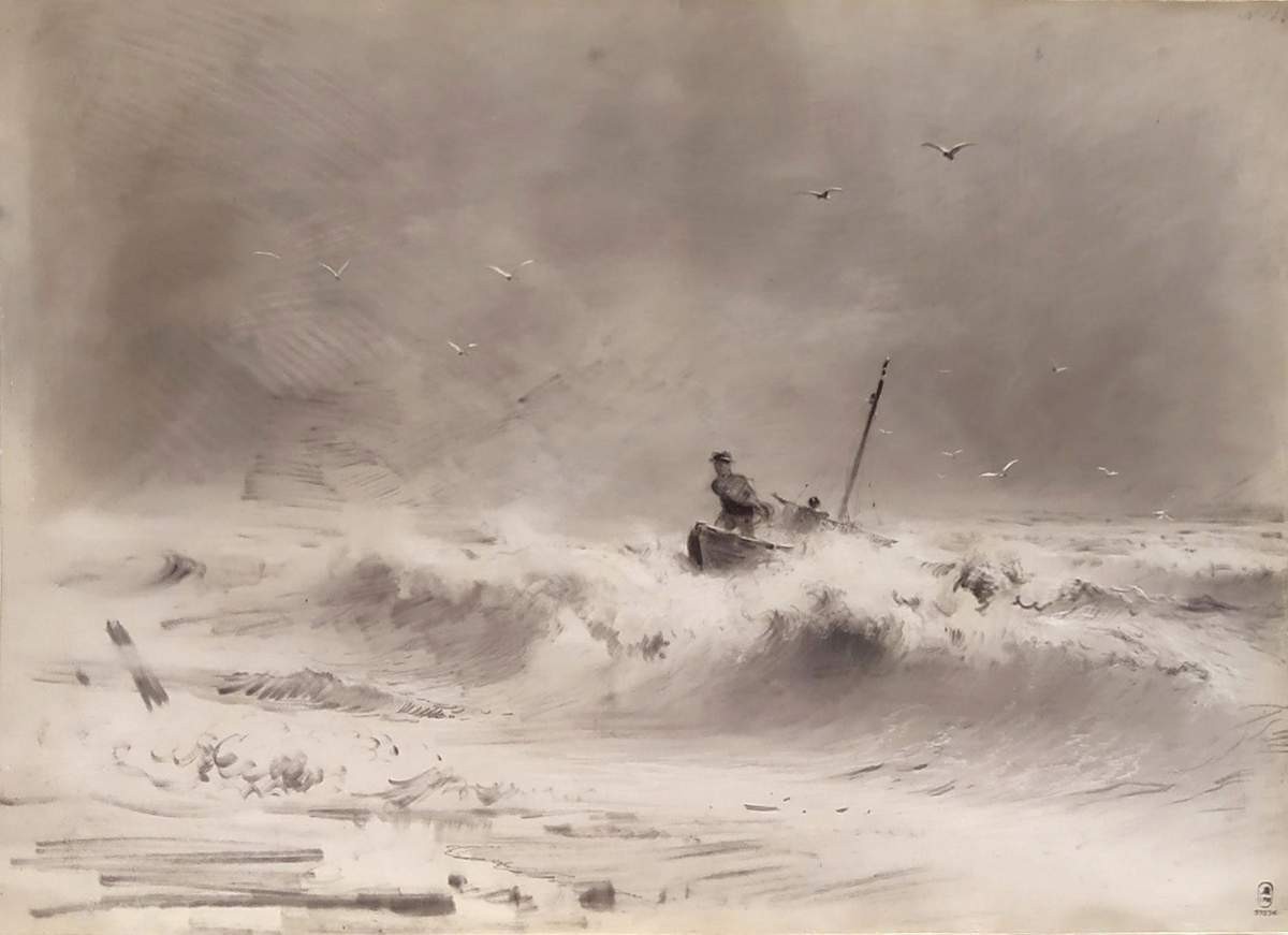 Шторм, Fyodor Vasilyev, 1871-1873