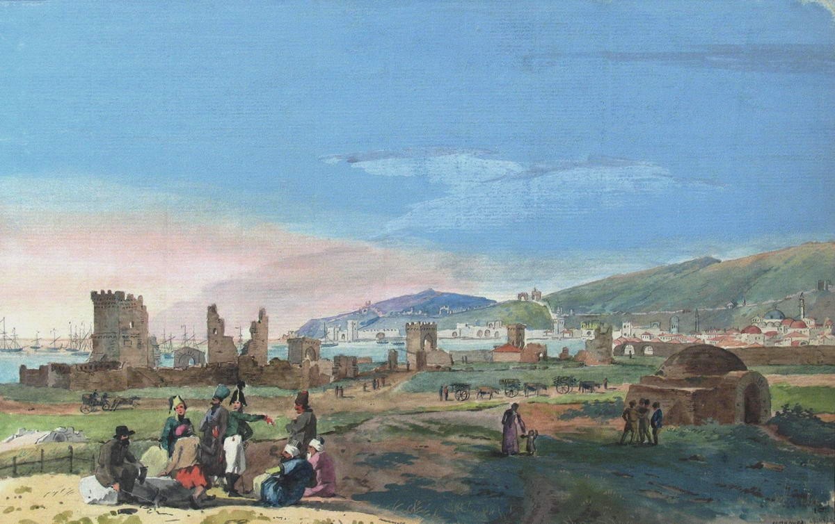 Вид Феодосии, Ivan Ivanov, 1803-1804