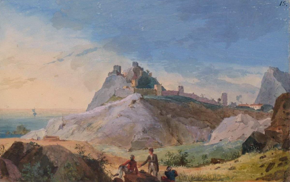 Судак. Генуэзская крепость, Ivan Ivanov, 1803-1804