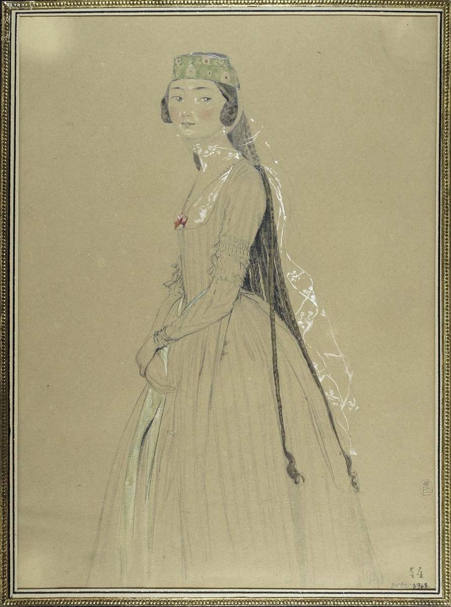 Девушка-грузинка, Grigory Gagarin, 1840–1842