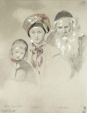 Сарра, Авраам и Мовша Лазаровичи