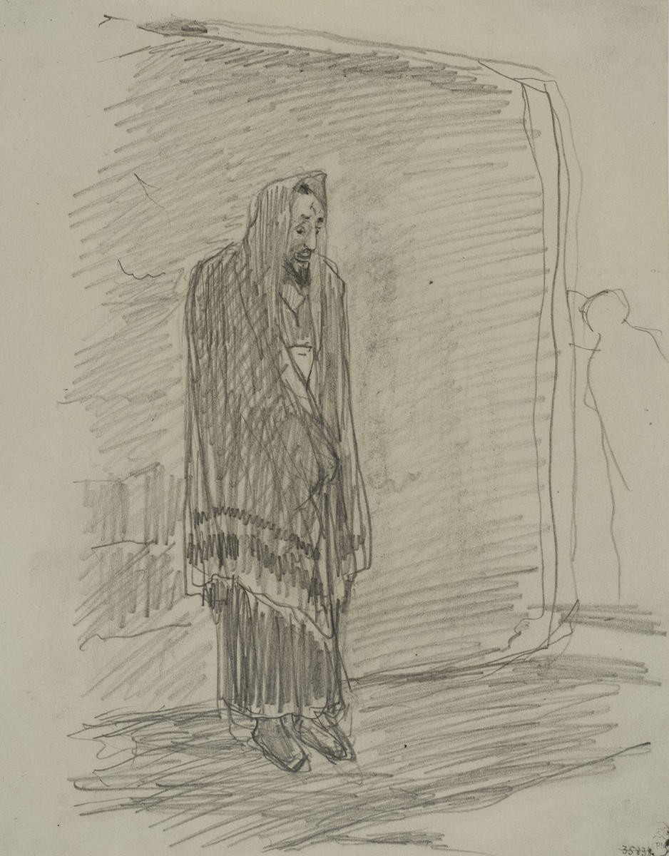 Совесть, Nikolai Ge, 1890 (?)