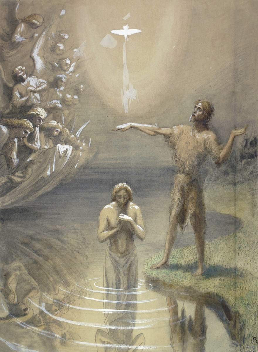 Крещение Христа, Grigory Gagarin, second half of the 1850s