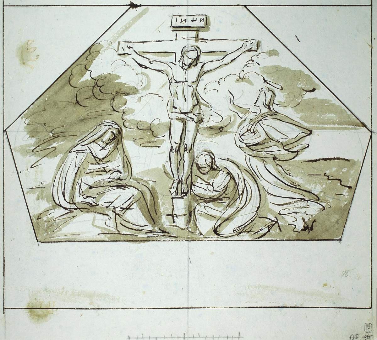 Распятие, Aleksey Yegorov, early 1820s