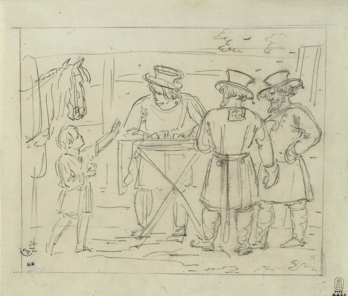 Извозчики, Aleksey Yegorov, 1813