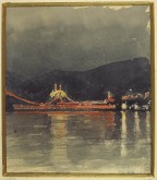 Иллюминация в г. Нагасаки. Этюд