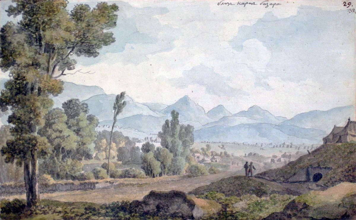 Окрестности Карасубазара, Mikhail Ivanov, 1783