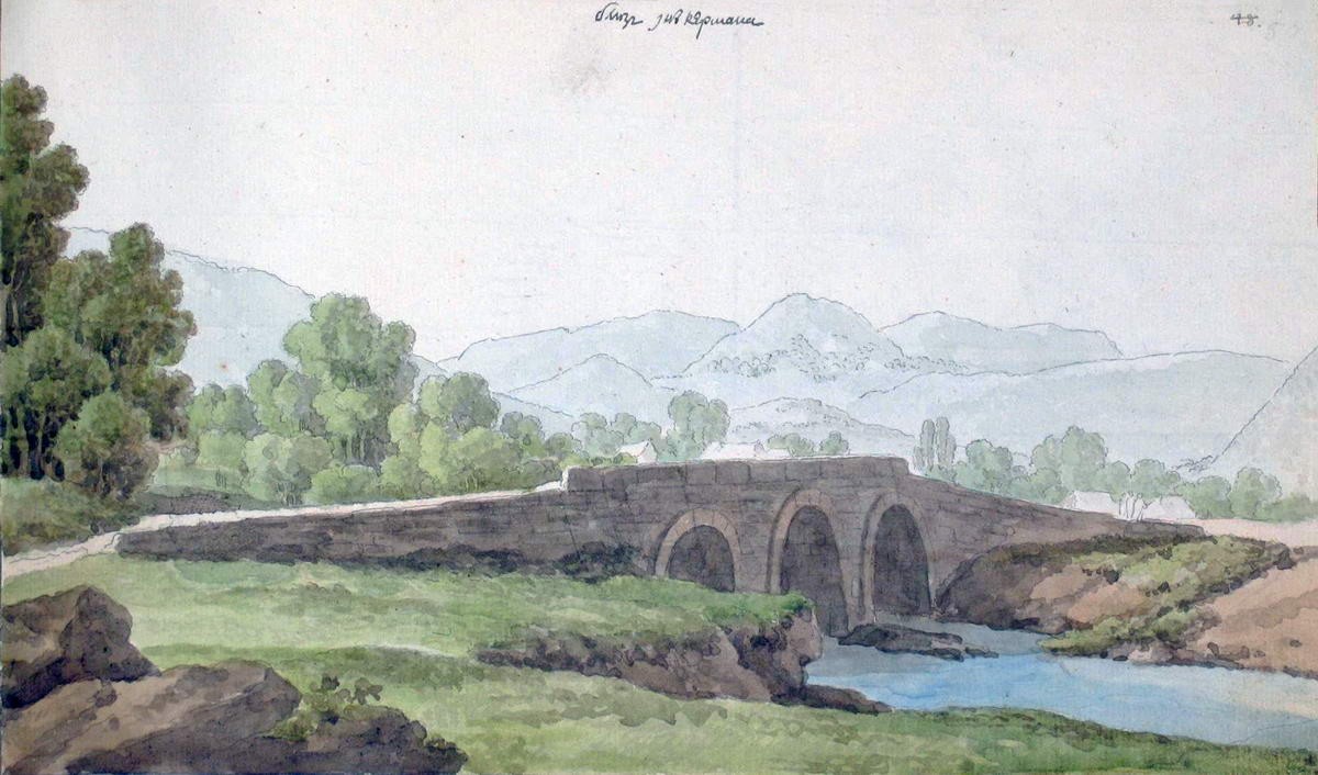 Мост близ Инкермана, Mikhail Ivanov, 1783
