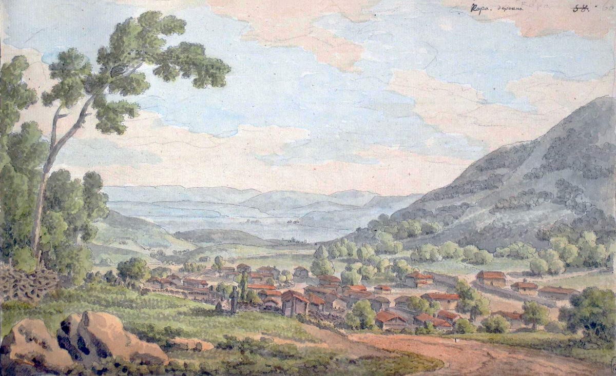 Селение Кара, Mikhail Ivanov, 1783