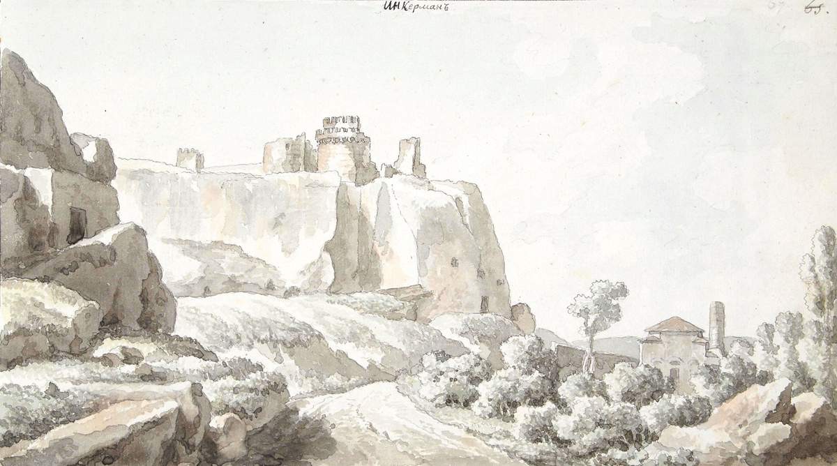 Инкерман. Руины крепости, Mikhail Ivanov, 1783