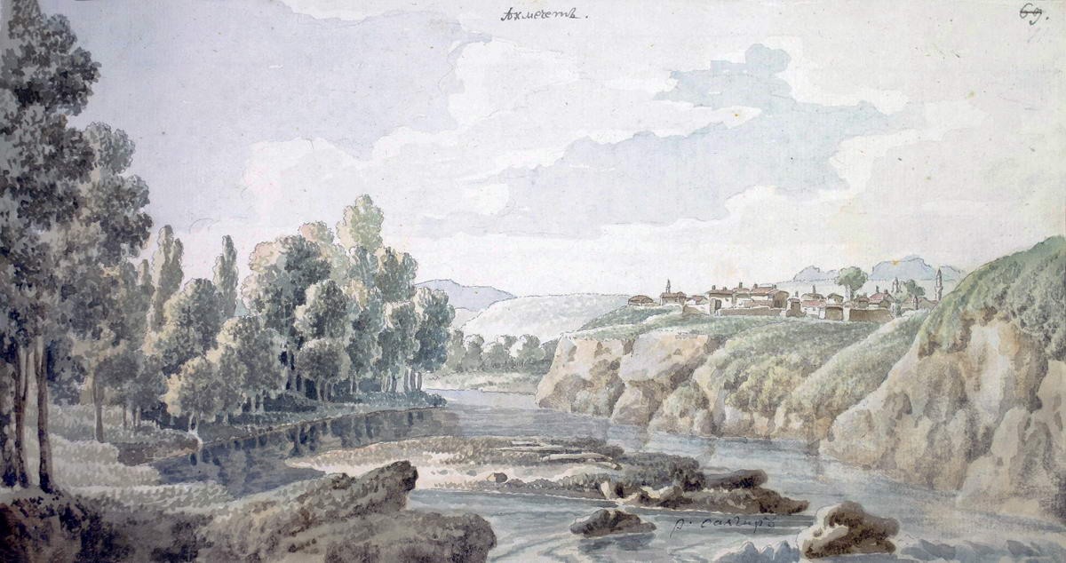 Вид на Акмечеть, Mikhail Ivanov, 1783