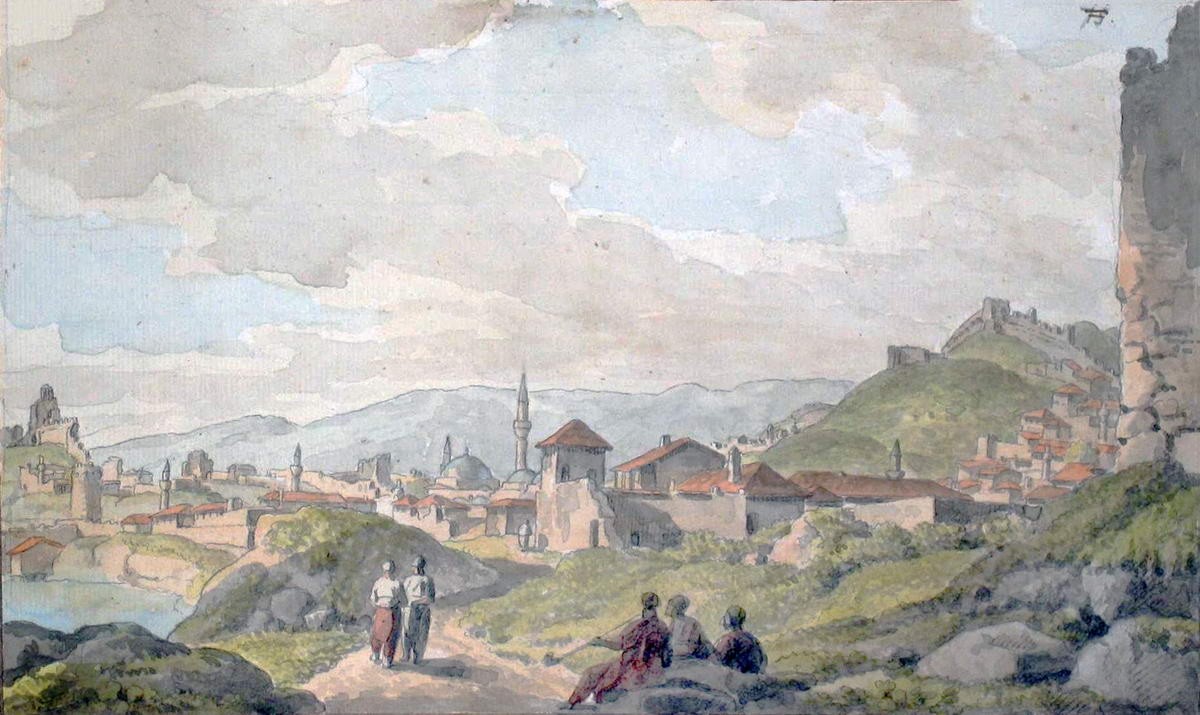 Вид Феодосии, Mikhail Ivanov, 1783