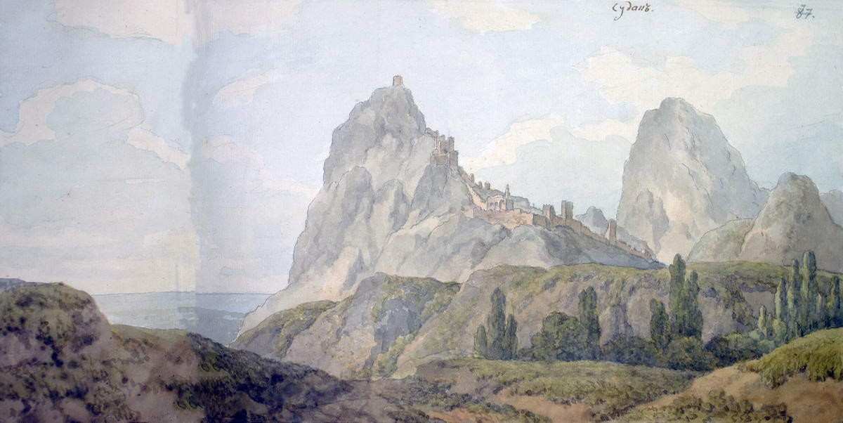 Судак. Крепость, Mikhail Ivanov, 1783