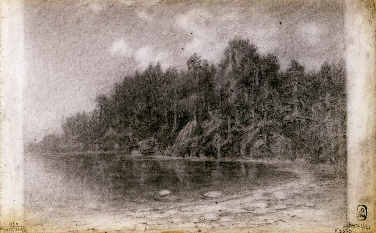 Северный пейзаж, Arkhip Kuindzhi, 1880s