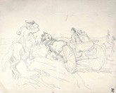 Выезд Екатерины II на соколиную охоту