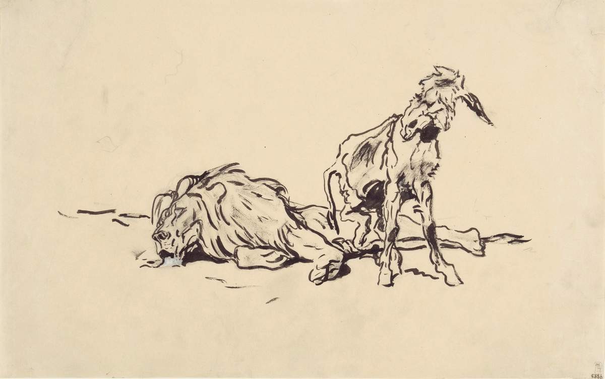 Лев состарившийся, Valentin Serov, 1910–1911