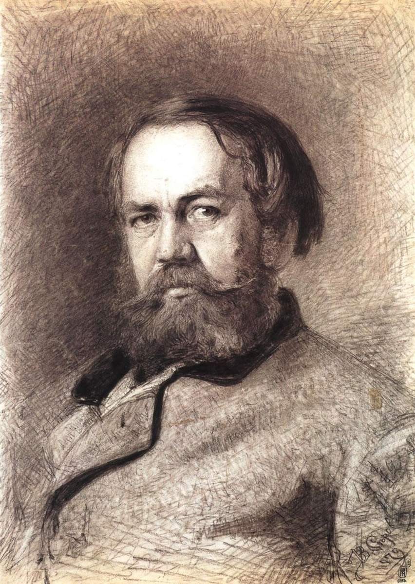 Портрет Т. П. Чаплыгина, Valentin Serov, 1879