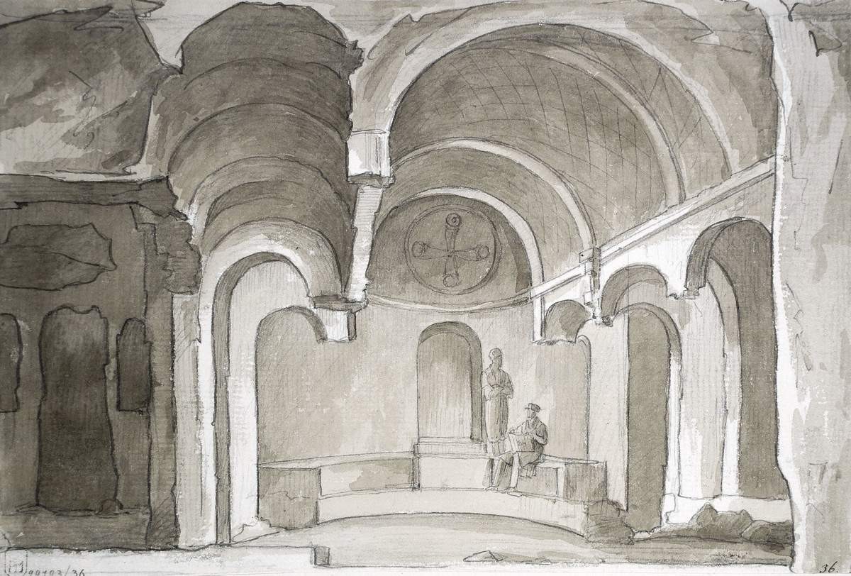 Церковь в Инкерманской горе, Nikanor Chernetsov, 1834