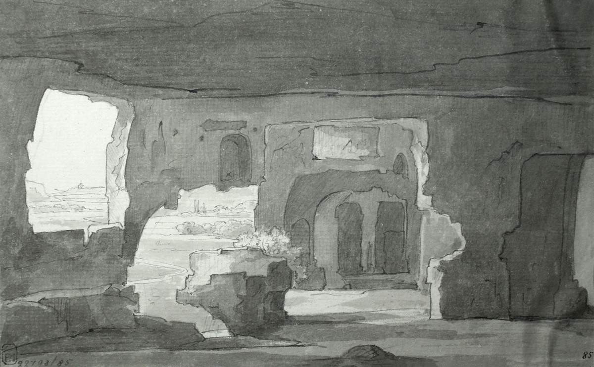 В Инкерманской горе, Nikanor Chernetsov, 1834