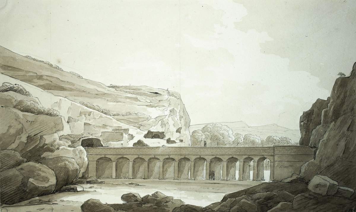 Водопровод в Инкермане, Nikanor Chernetsov, 1834