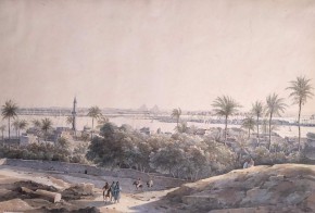 View from the Monastery of St George in Cairo