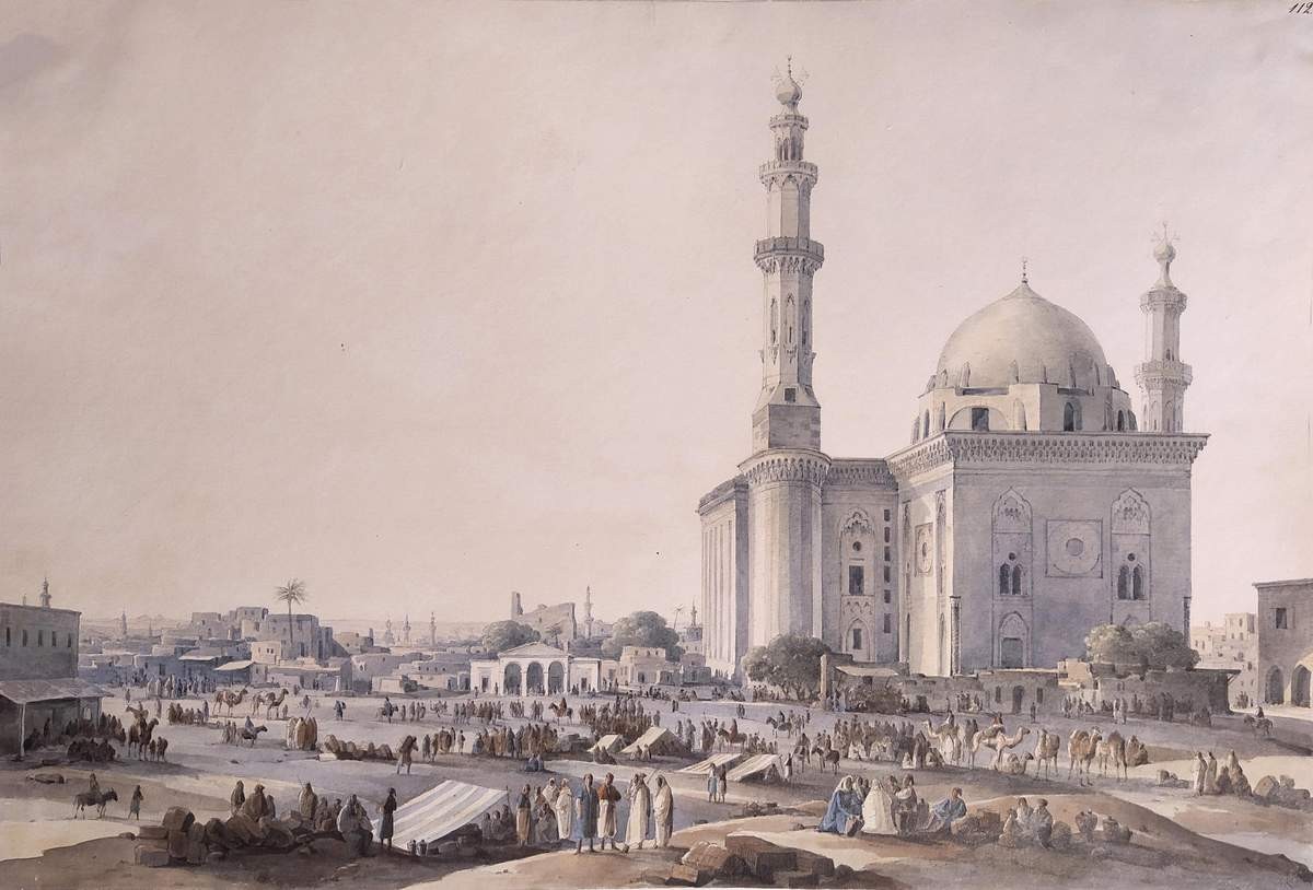 Мечеть Гассана в Каире, Nikanor Chernetsov, 1842