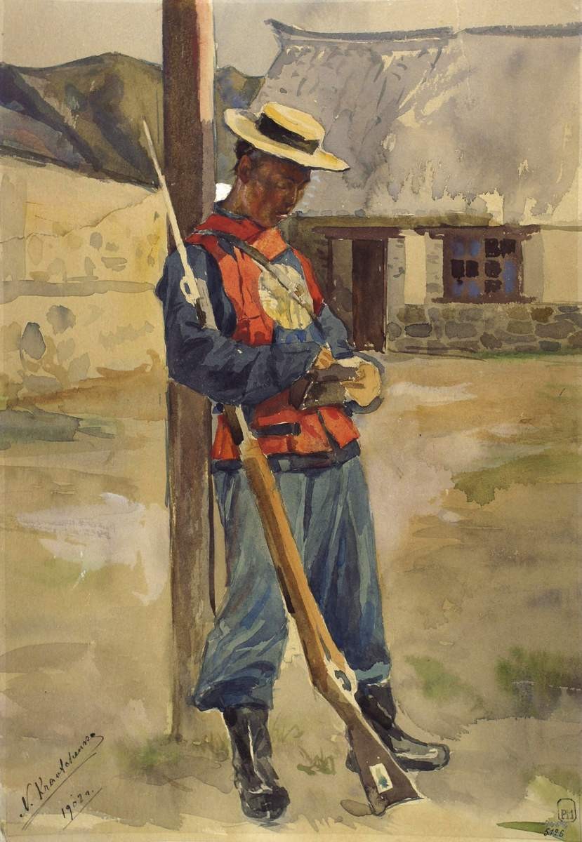 Китайский солдат, Nikolay Kravchenko, 1902