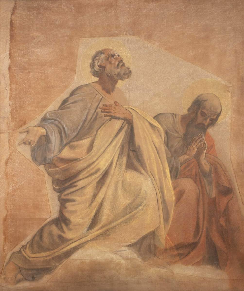 Апостолы Петр и Павел, Брюллов Карл Павлович, 1843–1844