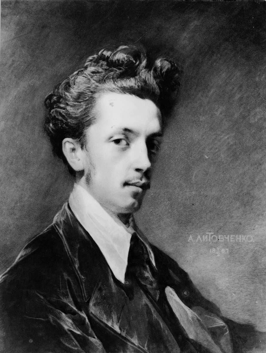 Портрет Е. Г. Шварца, Alexander Litovchenko, 1867